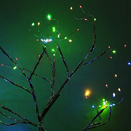 KKmoon 2 Modo de fornecimento de ímpeto com economia de energia Decoração para casa pequena lâmpada