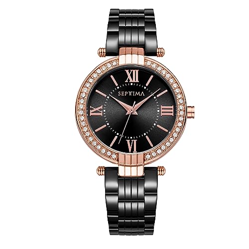 Montres pour femme SEPTIMA Echo : offrez l'élégance d'une montre or rose en acier 33 mm