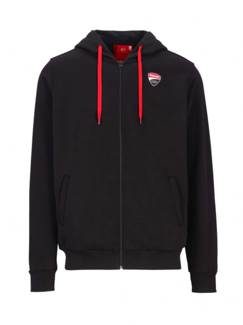 Sudadera con capucha Fabio Quartararo Ducati Corse parche premium negro S 3