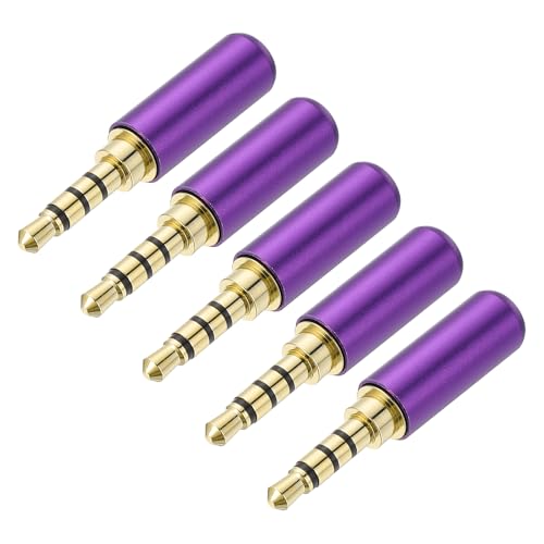 MECCANIXITY 3.5mm pCvOWbN 5 4Ƀ^XeIIXvO 3.5mm ͂ DIY I[fBIP[uRlN^[ wbhzCz}CNP[uCp p[v