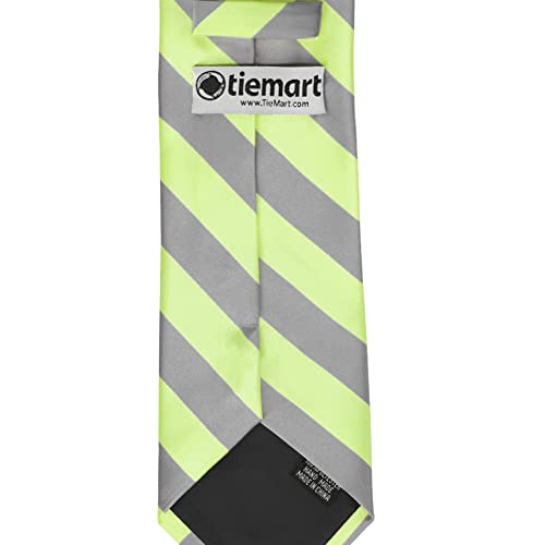 Image of tiemart Men's Striped Tie Standard Length