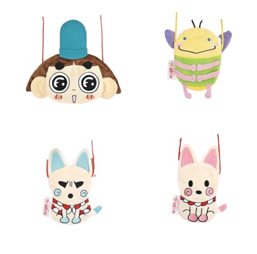 おじゃる丸 ぬいぐるみポシェット[全4種セット(フルコンプ)] ガチャ