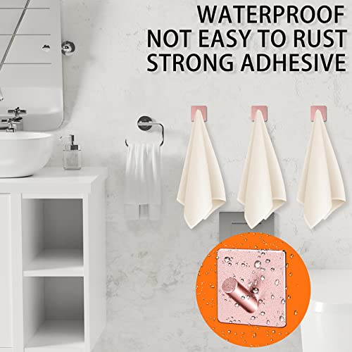 SISYS Ganci Adesivi, 6 Pezzi 3M Ganci Appendiabiti...