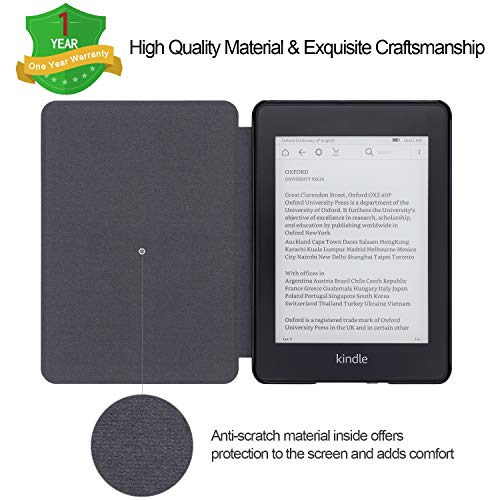Walnew US-KP10DYCH Case For Kindle Paperwhite 10Th Generation-2018, Slim Pu Leather Case Smart Auto Wake/Sleep Cover Only Fits 2018 All-New Kindle Paperwhite 10Th Gen thumb #6