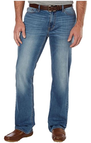 Calvin Klein Jeans Men's Straight Leg Jeans, Medium Wash, 34 x 30