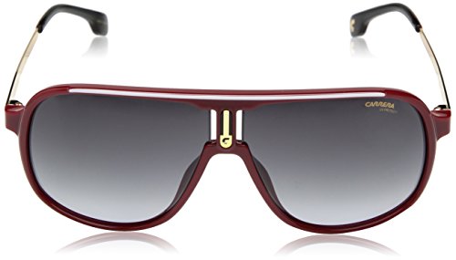 Carrera Men's CA1007/S Pilot Sunglasses, RED, 62 mm2