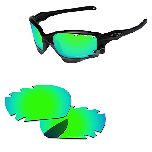 Image of Polarized Lenses Replacement for Oakley Racing Jacket /Jawbone Vented Sunglasses Frame 2 Pairs Packed