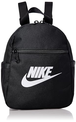NIKE CW9301-010 W NSW FUTURA 365 MINI BKPK Gym Bag Women's BLACK/BLACK/WHITE Size 1SIZE