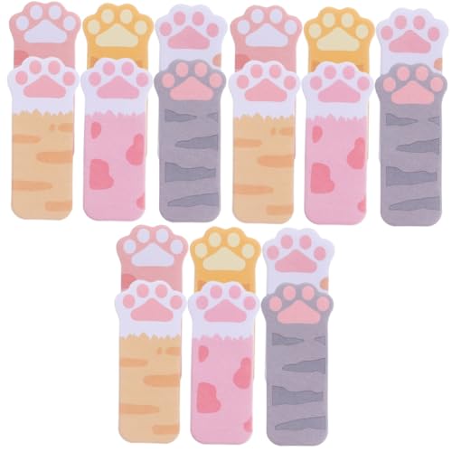 TEHAUX かわいい多機能メモパッド 粘着切り取り可能なページタブ 学校 オフィス用 思い出しサポート文具 6セット