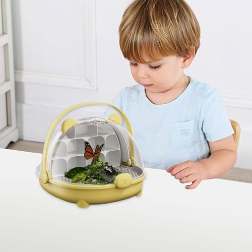 Observer l'habitat avec cette cage enclosure de compagnie transparente - 7