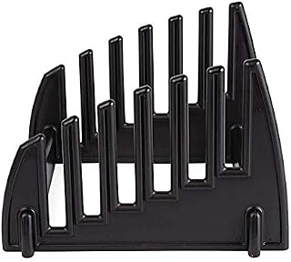 Chopping Board Stand Plastic Rack 6 Slot Catering Cutting Board Holder Storage