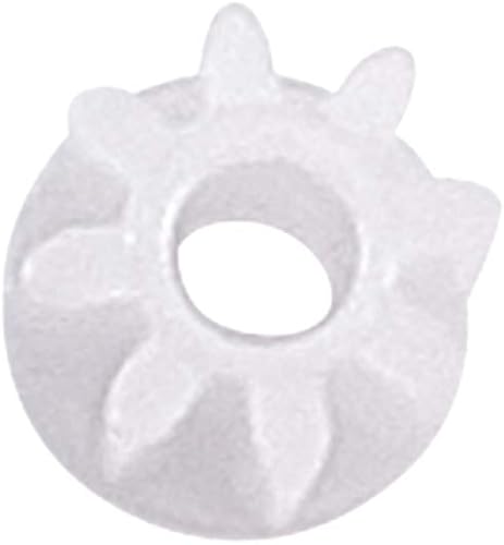 Othmro 50pcs engranajes de plástico 8 dientes modelo 082A engranaje de reducción engranajes de gusano plástico para RC coche robot motor