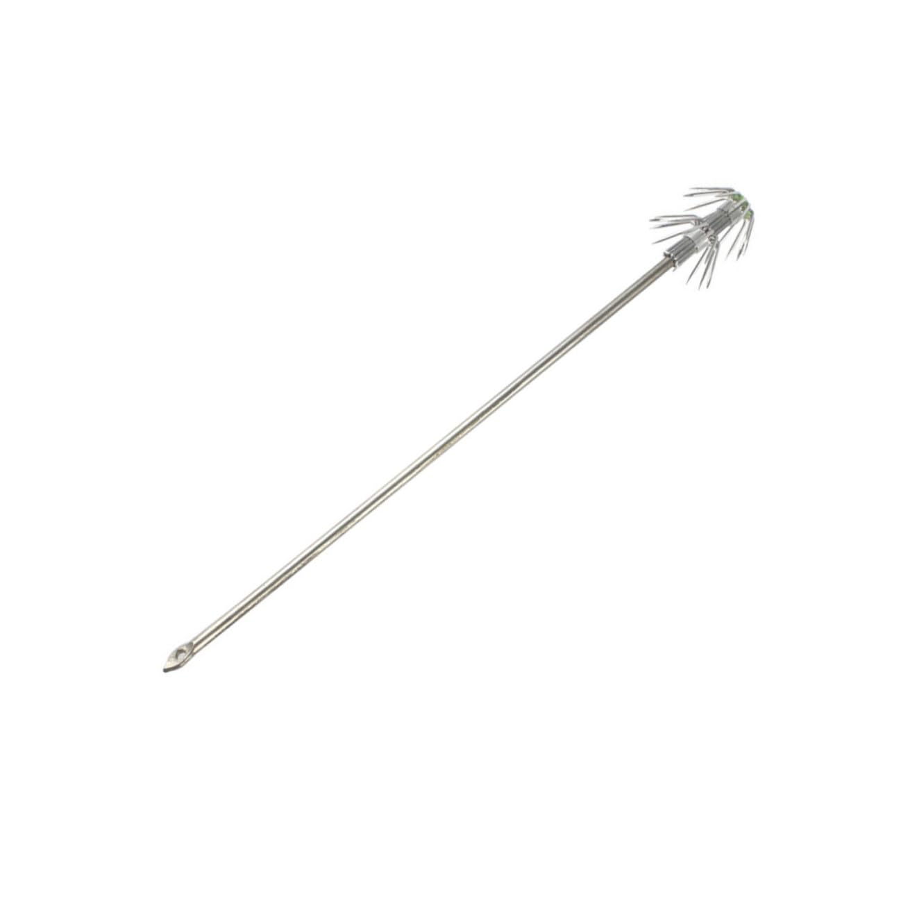 Abaodam 12 Pezzi Amo da Pesca Doppio Livello Ombrello in Acciaio Resistente alla Corrosione Ganci Speciali per Totanara e Seppie per Pesca in Mare e Acqua Leggera