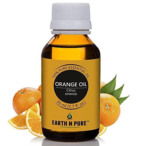 Image of Earth N Pure Orange Essential Oil Natural and Therapeutic Grade 50 ml