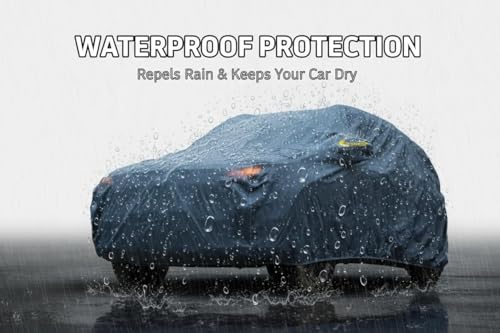 Image of Maruti Ignis Car Cover | Anti Dust, Heat Resistant | All Weather Protection Car Cover | Triple Stitched Fully Elastic Ultra Surface Body Protection |