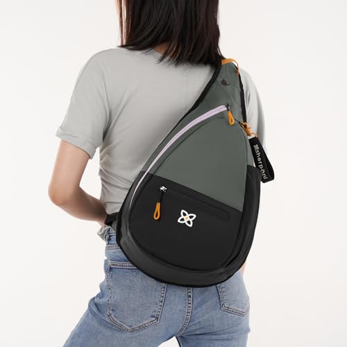Image of Sherpani Esprit, Sling Backpack, 10L Travel Bag, Right-Handed Shoulder Sling Purse, Crossbody Backpack, Travel Gifts, RFID Protection (Juniper)