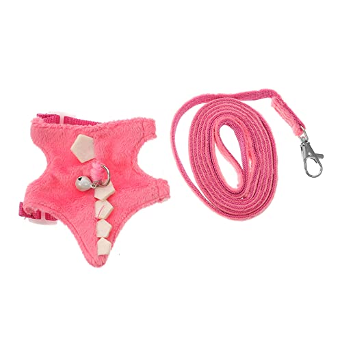 HOLIDYOYO Ferret Harness and Leash Animal Vest for Outdoor Walking Supplies Soft and Comfortable Design for Ferrets Squirrels and Other Pets
