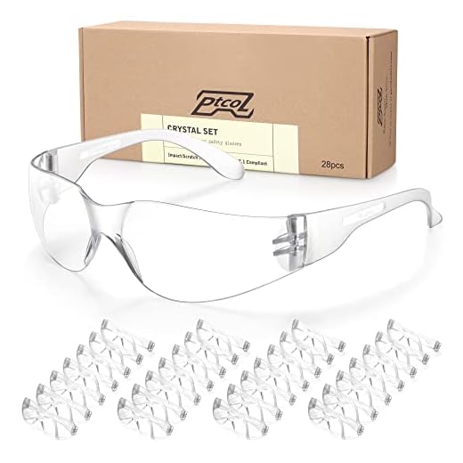 Bulk Pack Safety Glasses, 28 Pairs