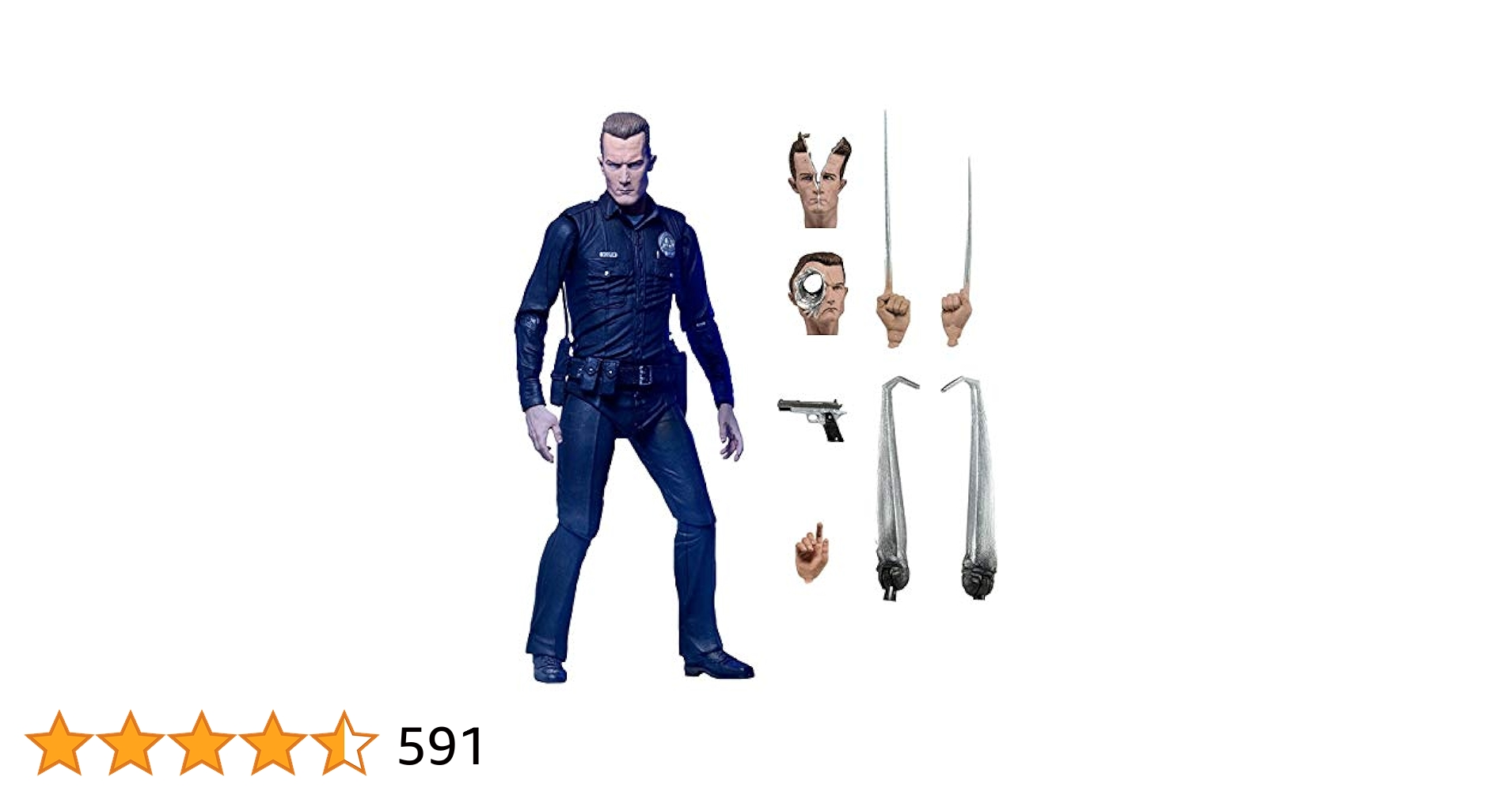 NECA T-1000 フィギュア Amazon.com: NECA Terminator Series 1 Action Figure T1000