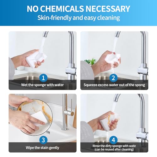 Clownya 50-Pack Melamine Foam Eraser Sponges — view 5