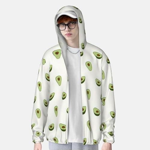 Sudadera con capucha de aguacate ligera para running y senderismo 2