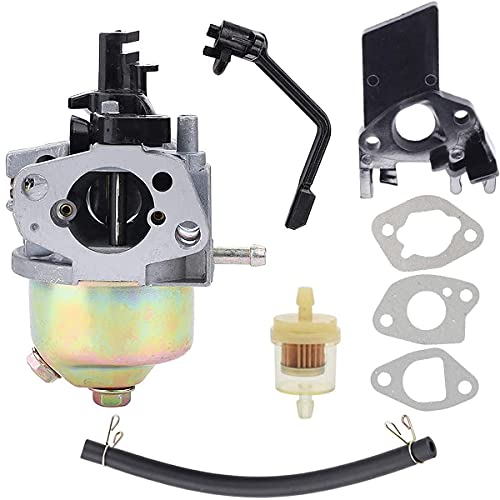 ZAMDOE Remplacement de carburateur pour Moteur Honda GX120 GX160 GX168 GX200 5.5Hp 6.5Hp 168F 163cc 196cc et générateur de gaz 3000 3500 4000 Watt 6.5Hp, avec Joints de Conduite de Carburant
