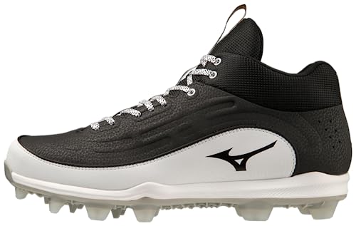 Image of Mizuno Unisex Adult Mizuno 9-Spike Ambition 3 Mid | Baseball Cleats