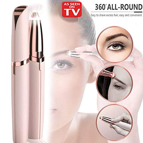 Eyebrows Remover Trimmer Razor Electric Hair Remover Eyebrow Shaper Pen Portable Women's Painless Facial Hair Razor