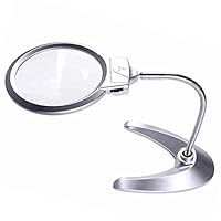 Algopix Similar Product 3 - XYK Large 2X 5X LED Lighted Magnifier