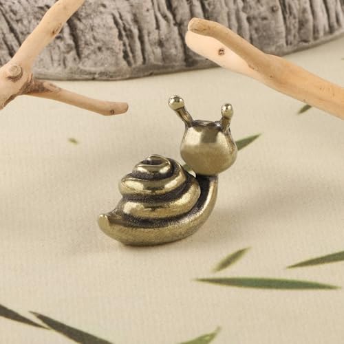 Figurines d'escargot pour bonsaï de maison et accessoires de micro paysage créatif