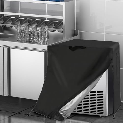 Housse de machine à glaçons pour maison, garage, terrasse et friteuse d'intérieur