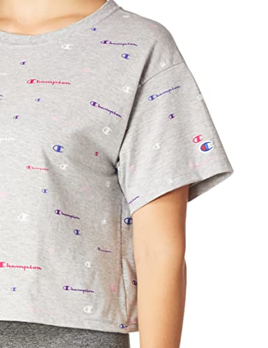 Image of Champion Women's Cropped T-Shirt, Classic Cropped Tee Shirt for Women,Crop Top T Shirts For Women