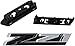 1 OEM Grille Z71 Front Emblem 3D Badge Compatible with 2019-2025 Silverado Tahoe Suburban RST 1500 HD 2500 HD 3500HD 84384428 (Chrome Black)