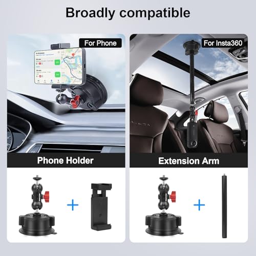 Suction Cup Mount with 10