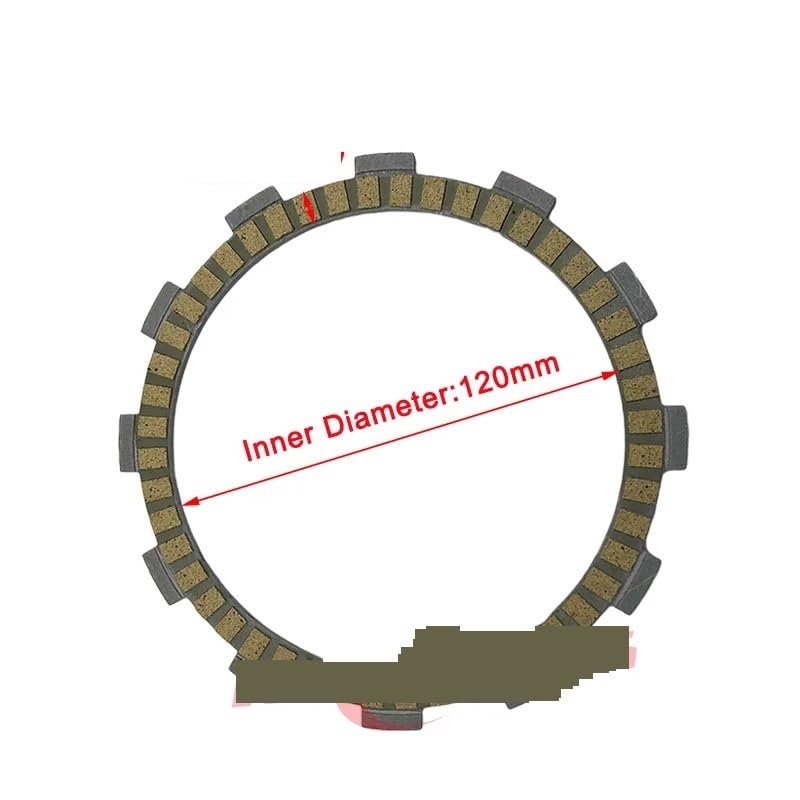 Embrayage Suzuki TU250 durable avec disques de friction renforcés - 3