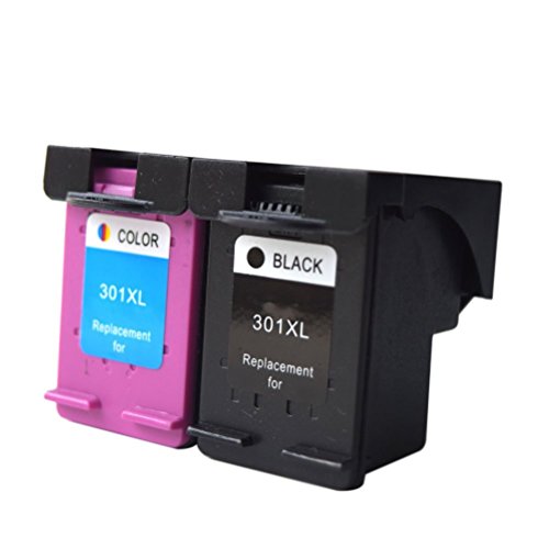 Cartuchos de tinta Karl Aiken HP 301 XL compatibles con HP Deskjet 1000, 1010, 1510, 1512, 2000, 2050, 2054 A, 2510, 2514, 2540, 2542, 3000, 3050, 3054 A, HP Envy 4500, 4502, 4504, 5539