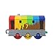 Fisher-Price Thomas & Friends GYV65 Rainbow Toby Push-Along Train Engine for Preschool Kids Ages 3 Years and Up, Multicolor, 4.5 cm*3.0 cm*8.0 cm
