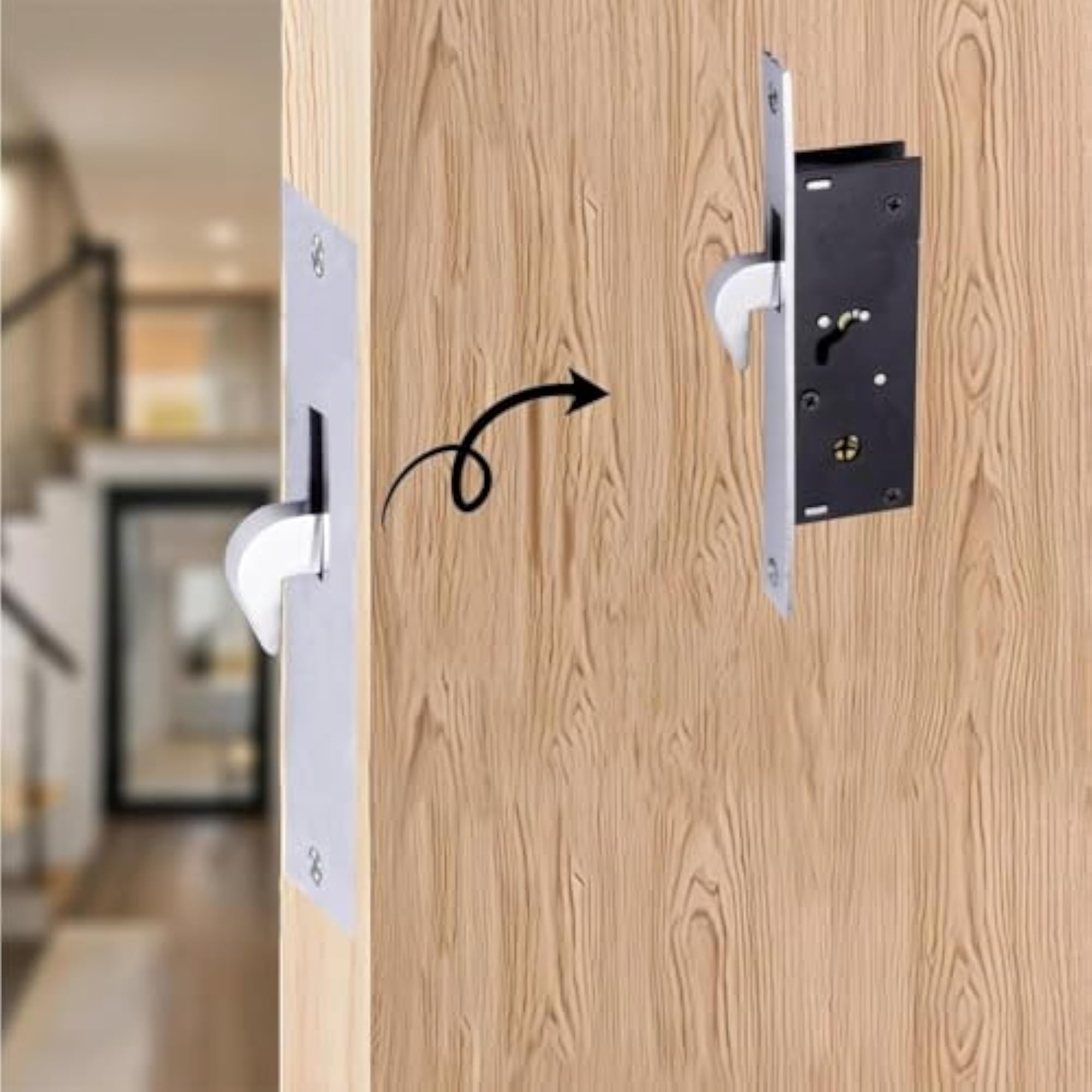 Sliding Locks MS (Iron) for Doors