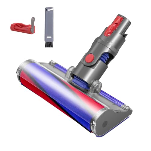 Coodss Soft Roller Cleaner Head Compatible with Dyson V8 V10 V11 V15 Vacuum Cleaner, Fluffy Head...