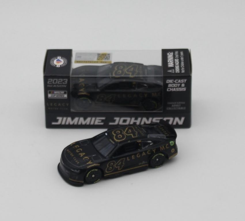 Jimmie Johnson 2023#84 Legacy Motor Club Test Car 1:64 Nascar Diecast - Diecast Chassis