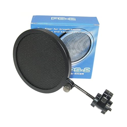 HEMOTON Wind Screen Filter Mic Filter Shield Microphone Filter Mic Shield Black