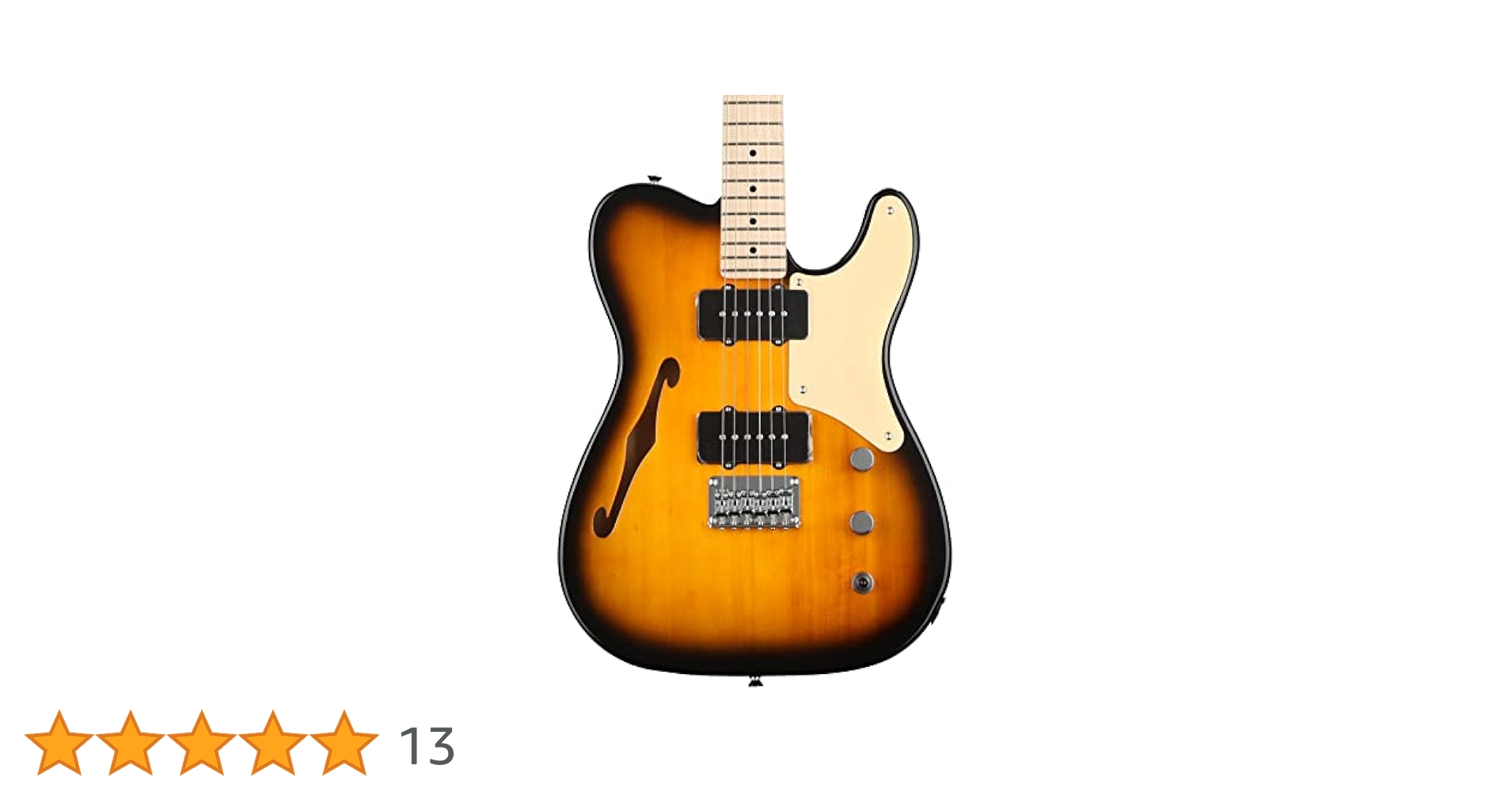 う*ゅ様 レア　Squier Cabronita テレキャスターシンライン　美品 う*ゅ様 レア Squier Cabronita テレキャスターシンライン 美品