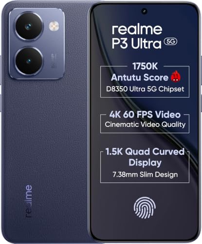 realme P3 Ultra (Neptune Blue, 12GB RAM, 256G...
