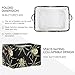 susiyo Poisonous Spider Storage Bins Large Fabric Sorage Baskets for Shelves 2 Pack Foldable Decorative Closet Baskets with Handles for Organizing Shelf Clothes Home Office, 15x11x9.5Inches