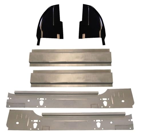 Motor City Sheet Metal - Compatible With Ford 1999-2016 Super Duty Regular Cab 6Pc Standard Rocker, Inner & Cab Corners