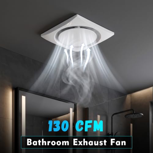 Image of Orsong Bathroom Exhaust Fan 12 inch Panel