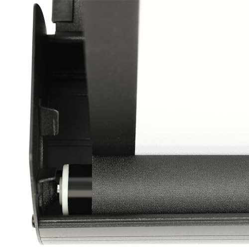 Écran de projection au sol rétractable 4:3 pour projecteur mobile