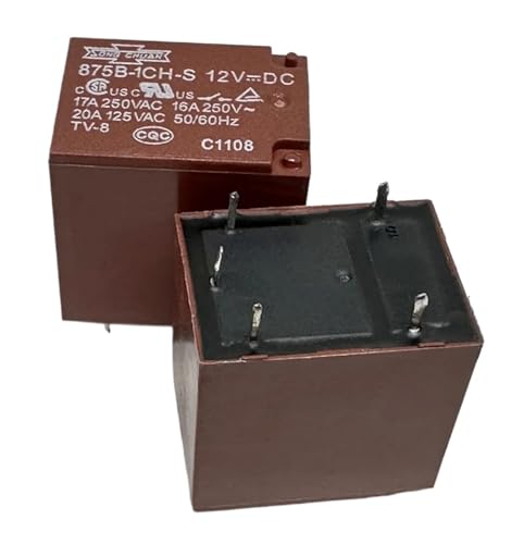875B-1CC-FC 12 V CC; 875B-1CH-FC 875B-1CH-S (22FC-17A) Relé de 5 pines(875B-1CH-S 12VDC)