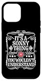 Installation facile Coque pour iPhone 12 mini Sonny Name, c\'est un truc de Sonny que tu ne comprendrais pas