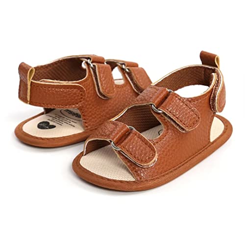 Stunner Baby Girls Boys Sandals Soft Sole Infant Shoes Summer Breathable Crib Shoes3